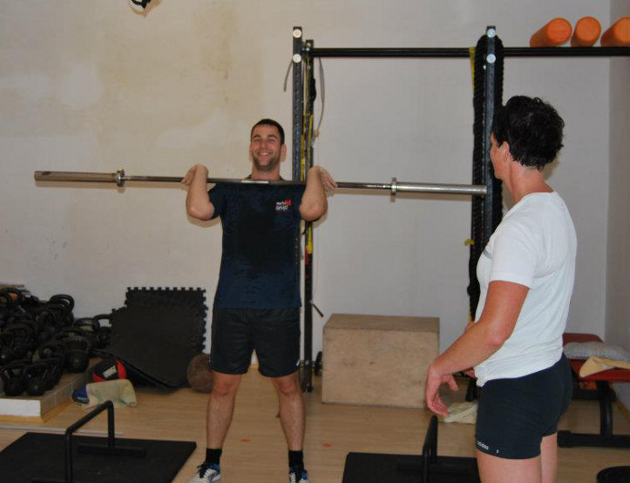 Súlyemelés + ezmegaz