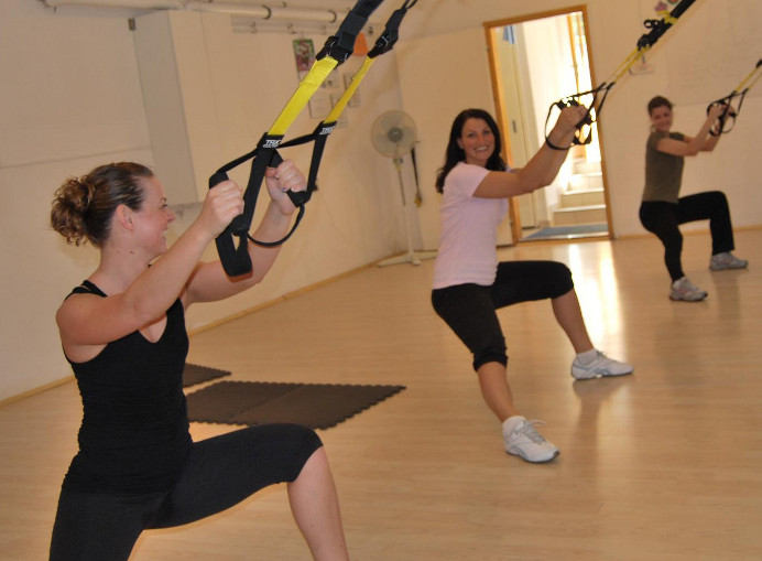 A TRX edzések vidámak